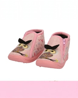 Foto 1 | Foto 1 | Botas De Frio Baby Room Para Niñas Con Diseño De Buha Rosa, Suela Antiderrapante