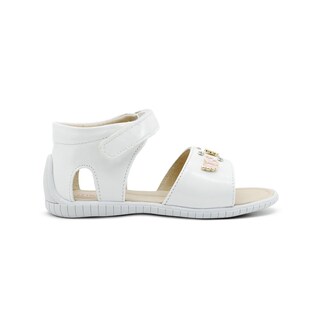 Foto 6 | Foto 6 | Sandalia Karsten Para Niña Casual Mariposas Charol Blanco Blanco