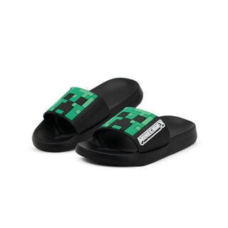 Foto 2 | Foto 2 | Sandalias Yuyin Para Niño Minecraft Alberca/playa 18-21 Negro