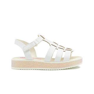 Foto 6 | Foto 6 | Sandalias Para Niña Tropicana Casuales Moda Color Blanco Blanco