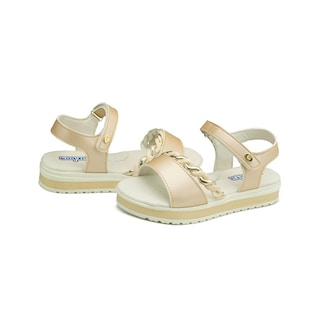 Foto 2 | Foto 2 | Sandalia Coqueta Beige Para Niñas Casual Antiderrapante Beige
