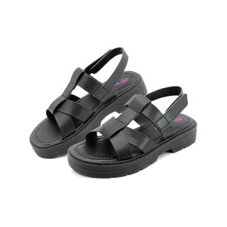 Foto 1 | Foto 1 | Sandalia Tropicana Para Niña Tipo Gladiadora Contactel Negro Negro