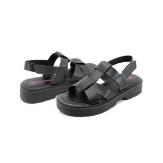 Foto 2 | Foto 2 | Sandalia Tropicana Para Niña Tipo Gladiadora Contactel Negro Negro