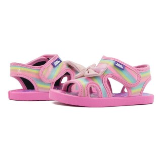 Foto 1 | Foto 1 | Sandalia Niña Bubble Gummers Arcoiris Velcro Rosa 12-17 Rosa