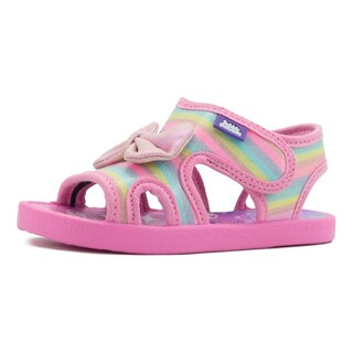 Foto 3 | Foto 3 | Sandalia Niña Bubble Gummers Arcoiris Velcro Rosa 12-17 Rosa