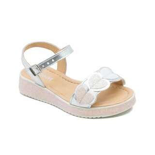 Foto 1 | Foto 1 | Sandalia Para Niña Corazones Brillantes Color Plateado Plateado