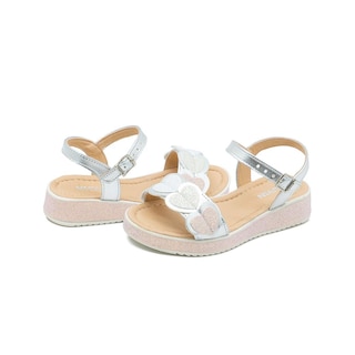 Foto 5 | Foto 5 | Sandalia Para Niña Corazones Brillantes Color Plateado Plateado