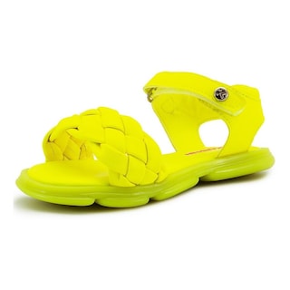 Foto 2 | Foto 2 | Huarache Karsten Niña Casual Velcro Amarillo Neon 13-21 Amarillo