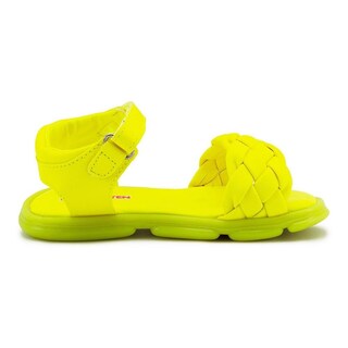 Foto 4 | Foto 4 | Huarache Karsten Niña Casual Velcro Amarillo Neon 13-21 Amarillo