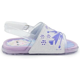 Foto 4 | Foto 4 | Sandalia Disney Frozen Elsa Niña Ajustable Cristal 13-17 Blanco