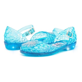 Foto 2 | Foto 2 | Sandalia Luces De Impacto Frozen Elsa Disney 13-19 Con Tacon Celeste