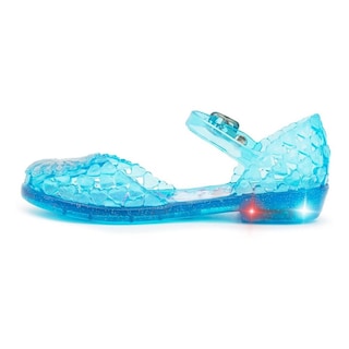 Foto 4 | Foto 4 | Sandalia Luces De Impacto Frozen Elsa Disney 13-19 Con Tacon Celeste