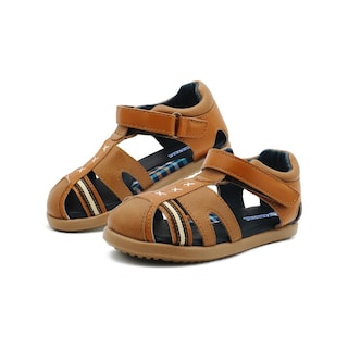Foto 1 | Foto 1 | Sandalia Karsten Ajustable Para Niño Casual En Miel Confort Beige