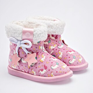 Foto 2 | Foto 2 | Moramora Pantufla Para Niña Rosa Blanco