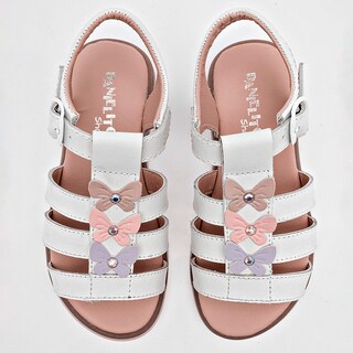 Foto 3 | Foto 3 | Danielitos Shoes Sandalia Para Niña Blanco
