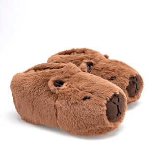 Foto 2 | Foto 2 | Parvus Pantufla Para Niña Café