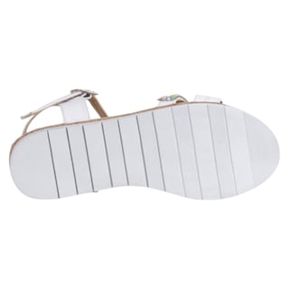 Foto 4 | Foto 4 | Sandalias Exterior Piel Vegana Color Blanco Para Niña De Rbbasics