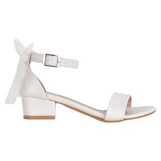 Foto 2 | Foto 2 | Sandalias Exterior Piel Vegana Color Blanco Para Niña De Rbcollection