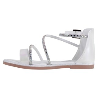 Foto 3 | Foto 3 | Sandalias Exterior Sintético Color Blanco Para Niña De Rbbasics