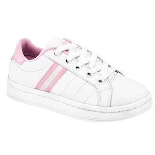Foto 1 | Foto 1 | Apoort Tenis Urbano Para Niña Blanco Rosa, Código 97638-1