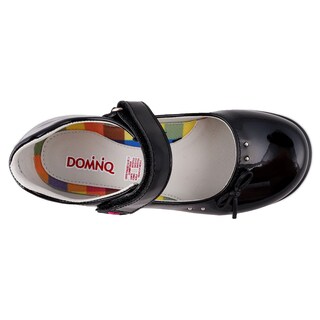 Foto 4 | Foto 4 | Zapato Escolar Dominiq 2781 Color Charol Negro para Niña