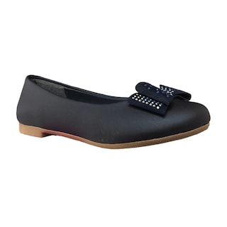 Foto 3 | Foto 3 | Zapato con Moño Pedrería color Azul Tropicana Marino para Niña