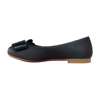 Foto 2 | Foto 2 | Zapato con Moño Pedrería color Azul Tropicana Marino para Niña