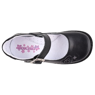 Foto 4 | Foto 4 | Zapato Escolar De Piel Rokino 3541 Color Negro Para Niña