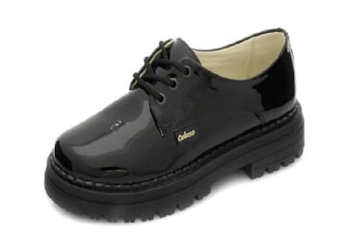 Foto 1 | Foto 1 | Zapatos Coloso 13433-7 Charol Negro Escolar Niña