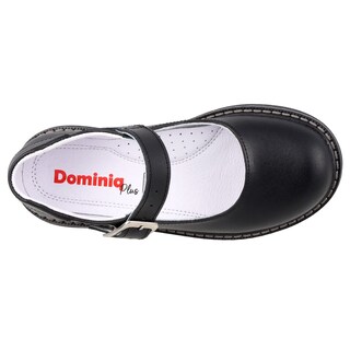 Foto 4 | Foto 4 | Zapato Escolar De Piel Dominiq 3491 Color Negro Para Niña