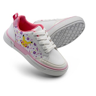 Foto 2 | Foto 2 | Calzado Pokémon Tenis Niña Blancos Diseño Pikachu Divertidos