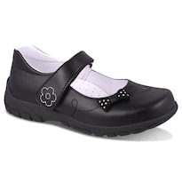Zapato Escolar Dominiq 301 Color Negro Para Niña