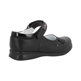 Foto 3 | Foto 3 | Flats Niña Lady Flores Formal Escolar Negro