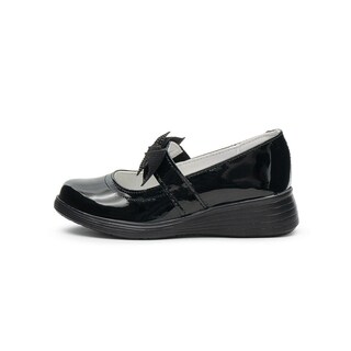 Foto 5 | Foto 5 | Zapato Escolar Para Niña Yuyin Charol Moñito Soporte Arco Negro