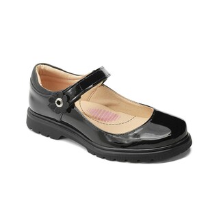 Foto 4 | Foto 4 | Balerina Escolar Yuyin Para Niña Cómoda Charol Negro 15-26 Negro