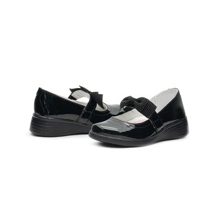 Foto 2 | Foto 2 | Zapato Escolar Para Niña Yuyin Charol Moñito Soporte Arco Negro