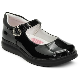Foto 4 | Foto 4 | Zapato Escolar Para Niña Charol Negro Cómodos Antiderrapante Negro