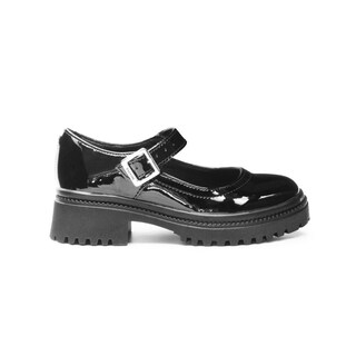 Foto 1 | Foto 1 | Zapato Escolar Para Niña Yuyin Suela Chunky Charol 18-21.5 Negro