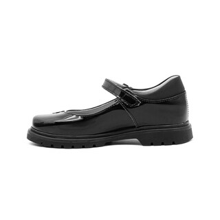Foto 6 | Foto 6 | Zapato Escolar Para Niña Soporte Arco Hebilla Flores Negro Negro