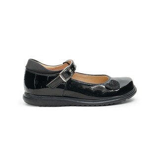 Foto 6 | Foto 6 | Zapato Escolar Para Niña Yuyin Charol Negro Corazón Brillos Negro