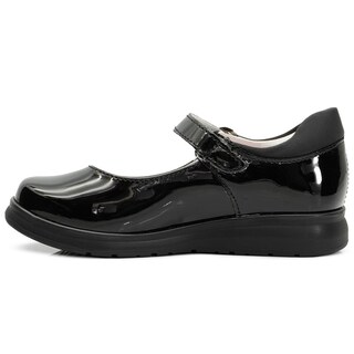 Foto 5 | Foto 5 | Zapato Escolar Para Niña Charol Negro Cómodos Antiderrapante Negro