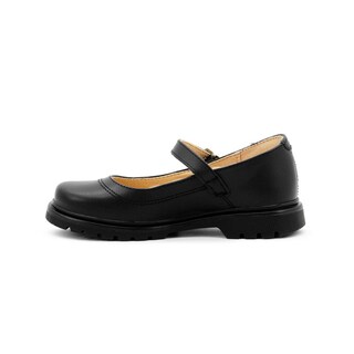 Foto 6 | Foto 6 | Zapato Escolar Piel Yuyin Para Niña Hebilla Ajustable Negro Negro