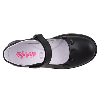 Foto 4 | Foto 4 | Zapato Escolar De Piel Rokino 3624 Color Negro Para Niña