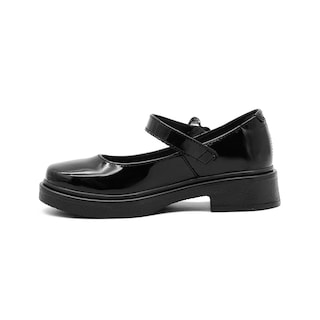 Foto 6 | Foto 6 | Zapato Escolar Yuyin Para Niña Soporte Arco Flor Charol Negro Negro