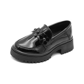 Foto 4 | Foto 4 | Zapato Mocasín Escolar Yuyin Para Niña Formal Antiderrapante Negro