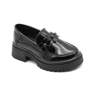 Foto 5 | Foto 5 | Zapato Mocasín Escolar Yuyin Para Niña Formal Antiderrapante Negro