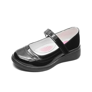Foto 4 | Foto 4 | Zapato Escolar Yuyin Para Niña Antiderrapante Charol Negro Negro