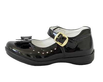Foto 2 | Foto 2 | Zapato Escolar Kuali Shoes Cleo 21 462 de Charol Negros para Niña
