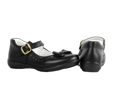 Foto 3 | Foto 3 | Zapato Niña Escolar Cleo 21 462 Negro Napa