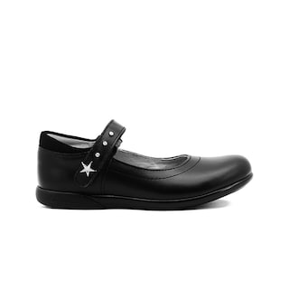 Foto 6 | Foto 6 | Zapato Escolar Para Niña Karsten Negro Antiderrapante Comodo Negro
